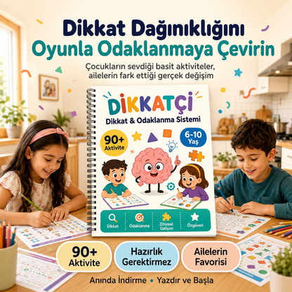 Dikkat, Odaklanma ve Öğrenmeyi Geliştirmek İçin 100'den Fazla Aktivite