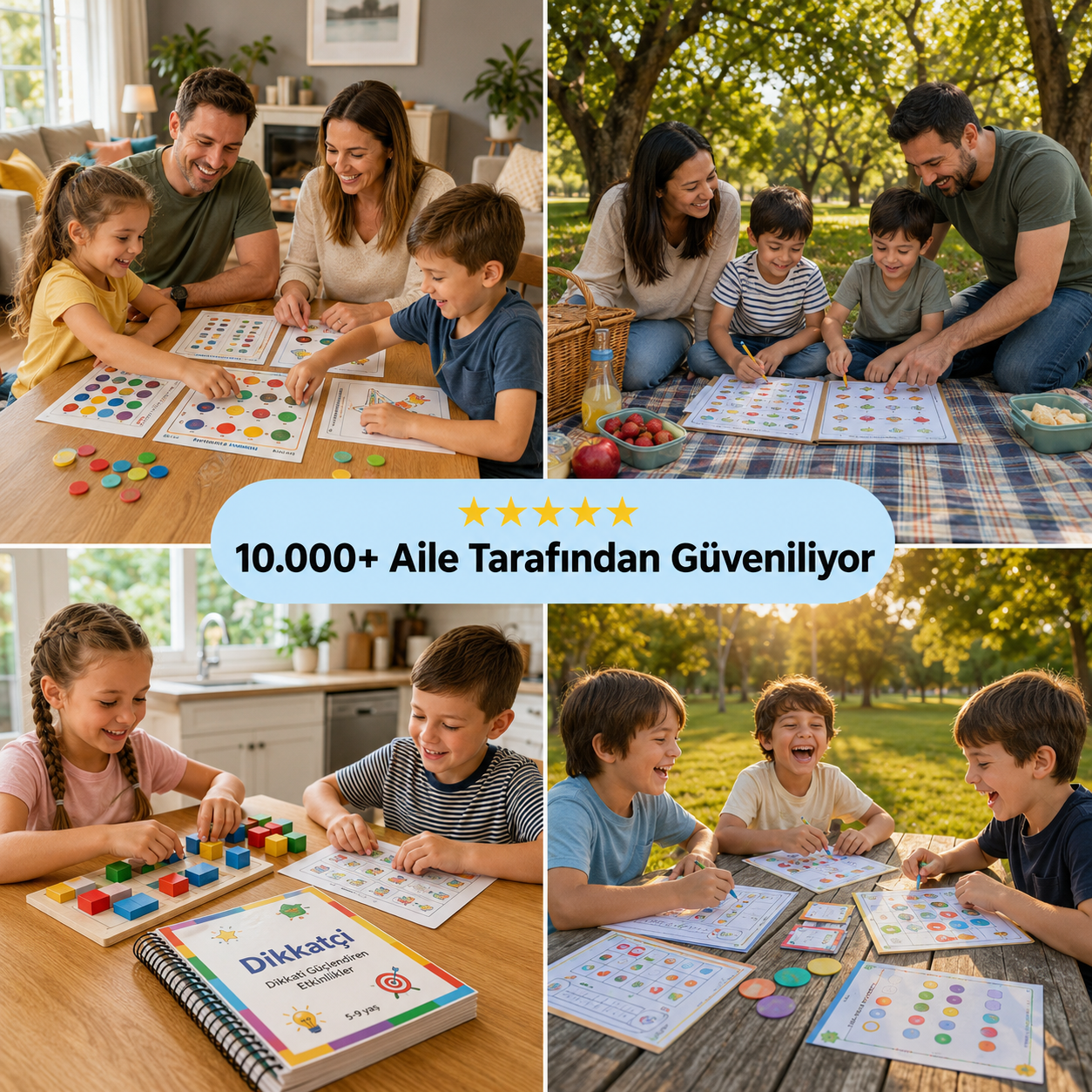 Dikkat, Odaklanma ve Öğrenmeyi Geliştirmek İçin 100'den Fazla Aktivite