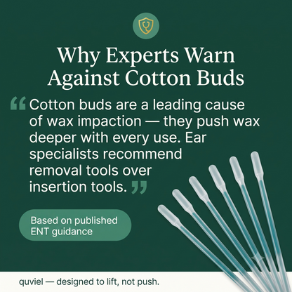 The Ear Cleaning Stick That Lifts Wax Out — Not In